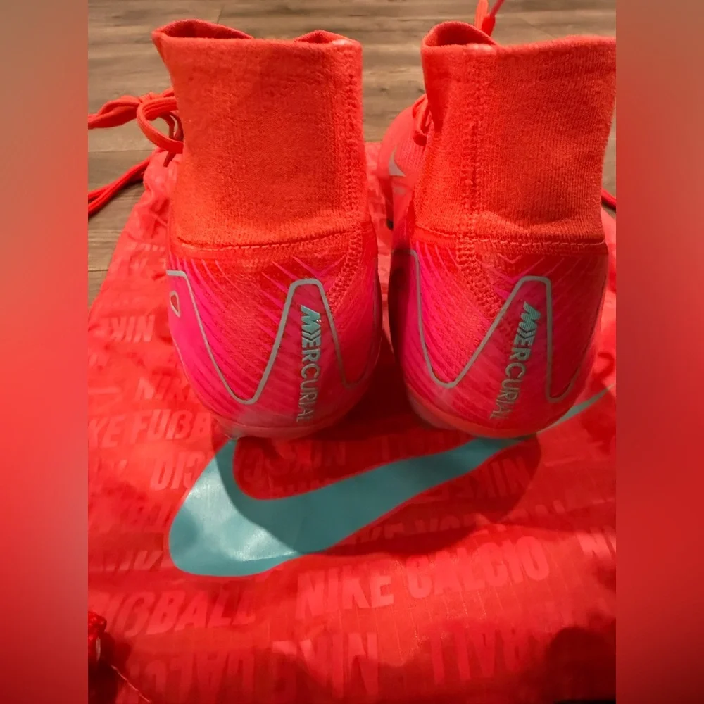 Nike Zoom Mercurial Superfly 10 Elite FG FQ8339-800 Mad Energy Pack Mens Size 13 - Picture 6 of 7